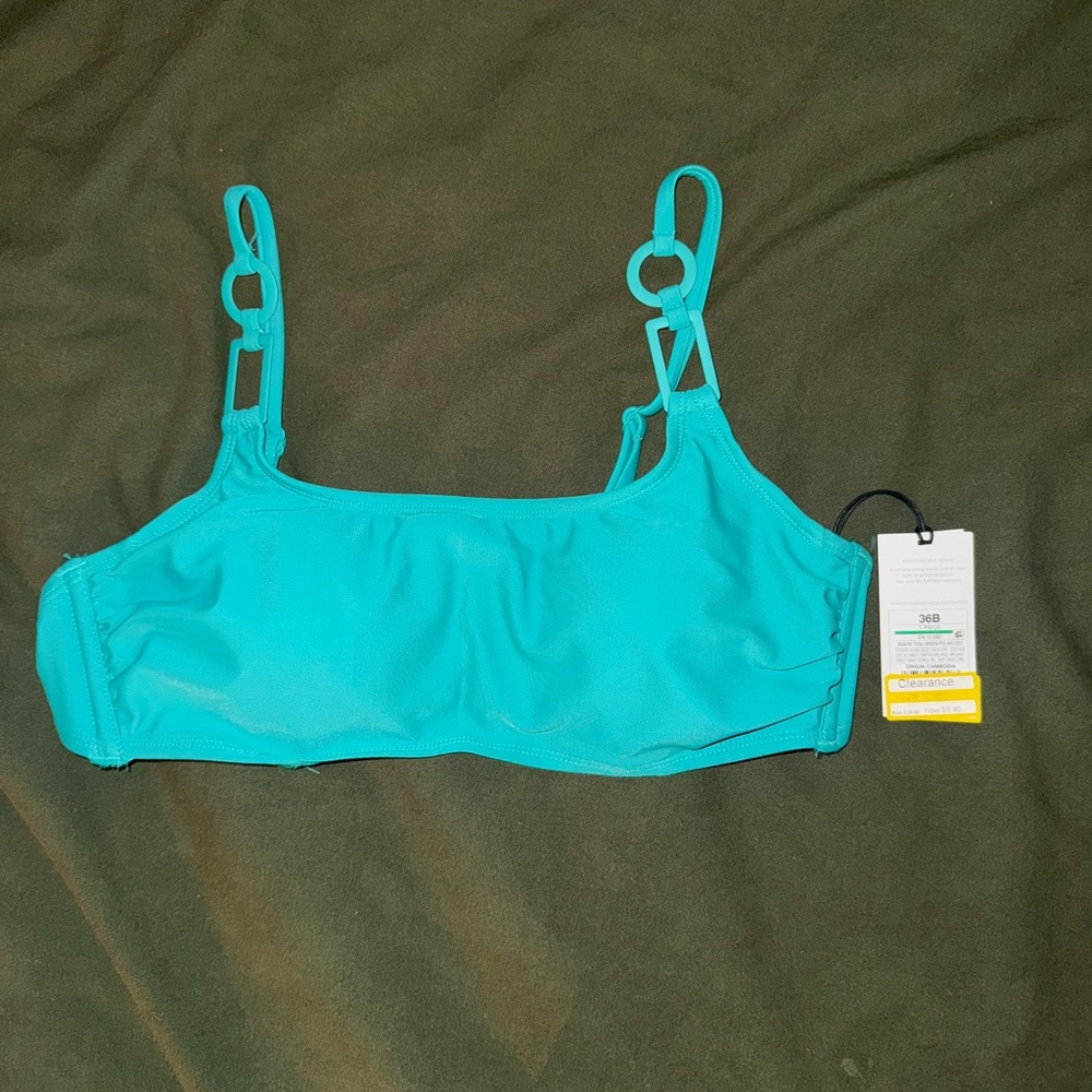 Target Women's Aqua Bikini Top